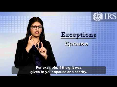 ASL: Gift Tax (Captions & Audio)