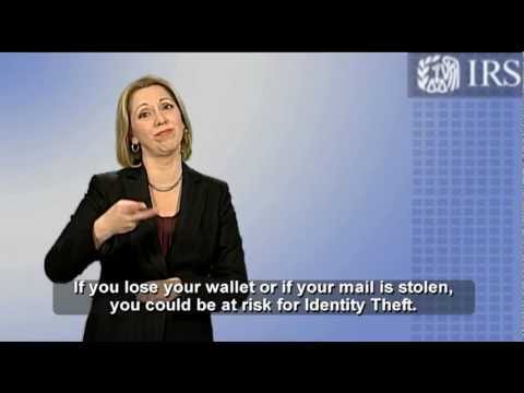 ASL ID Theft: Protect Yourself From Identity Theft (Captions & Audio)