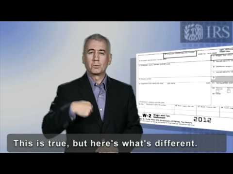 ASL: W-2 Health Insurance Reporting (Captions & Audio)