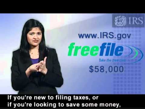 Do Your Taxes for Free: Free File 2011 (ASL, Captions & Voice Over)