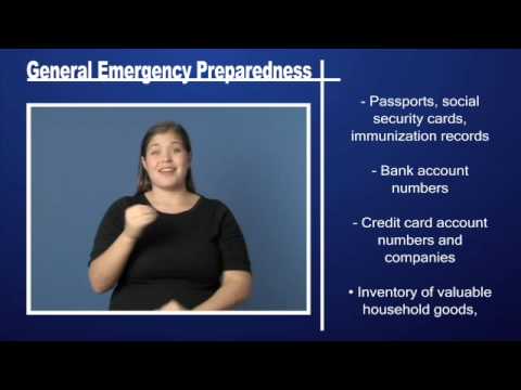 General Emergency Preparedness Pt 4