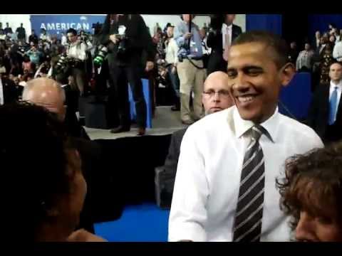 President Obama Signs “Thank You!”  March 22, 2012