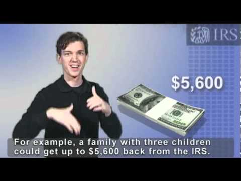 Tax Tips: Earned Income Tax Credit 2011 (ASL, Captions & Voice Over)